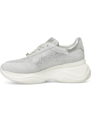 Nine West Blanca 4fx Gri Kadın Sneaker