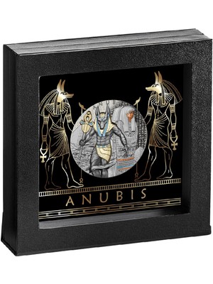 AgaKulche Anubis 2023 2 Ons 62.20 Gram Gümüş Sikke Coin (999)