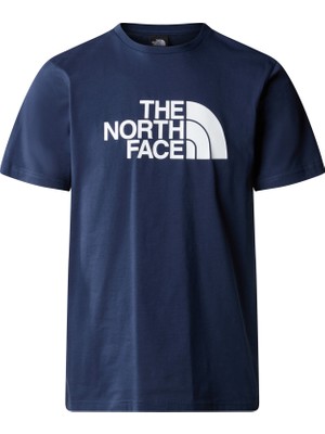 The North Face M S/s Easy Tee Erkek Lacivert Tshirt NF0A87N58K21