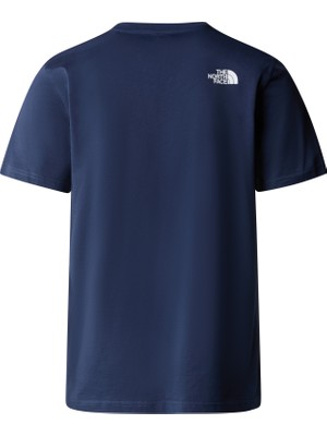 The North Face M S/s Easy Tee Erkek Lacivert Tshirt NF0A87N58K21