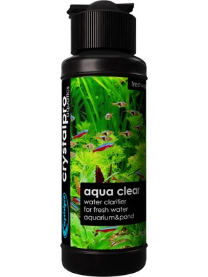 Crystalpro Aqua Clear 125ml Akvaryum Su Berraklaştırıcı Tatlı Su Bulanıklık Ve Koku Giderici