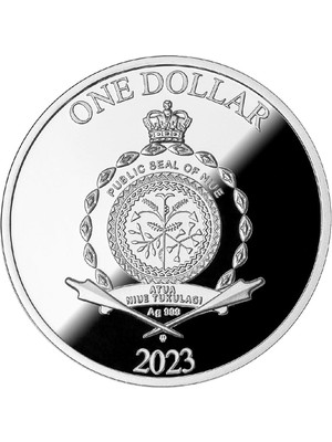 AgaKulche Music Tree 2023 17.5 Gram Gümüş Sikke Coin (999)