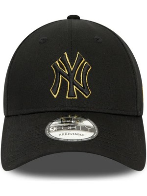 New Era Metallıc Outlıne 9forty Neyyan Blkmtg Unisex Siyah Şapka 60435135-02