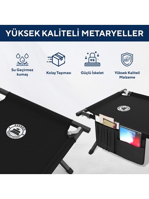 Argimo Katlanır Kampet Siyah Kamp Yatağı