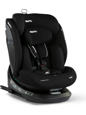 Kraft Spin I-Size (40-150 Cm) 0-36 kg Oto Koltuğu Siyah