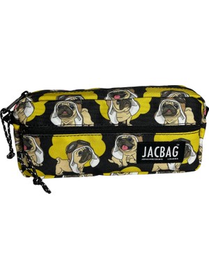 Jacbag Dual Zip-İki Fermuarlı Kalemkutusu