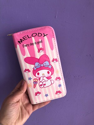 Syn İletişim Sanrio Kuromi Hello Kitty Cinnamoroll My Melodi Melody Pompompurin Pochacco Cüzdan Kartlık Hediye