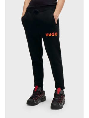 Hugo Logolu Pamuklu Belden Bağlamalı Regular Fit Pantolon Erkek Pantolon 50504788 001