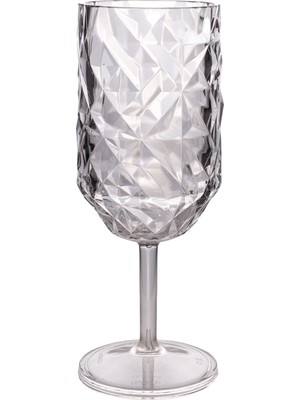 Rubikap Exclusive Prizma Polikarbonat Şarap Bardağı  6 Adet