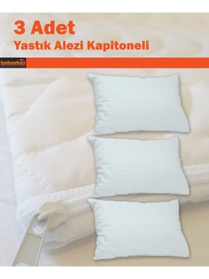 Yastık Alezi 3AD Pamuklu Kapitoneli Günlük