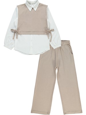 Civil Girls Kız Çocuk Takım 10-13 Yaş Bej