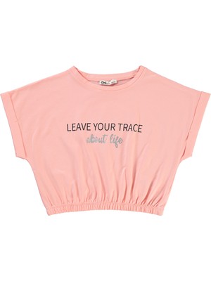 Civil Girls Kız Çocuk Tişört 10-13 Yaş Mercan