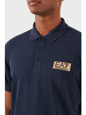 Ea7 Pamuklu Regular Fit Polo Yaka T Shirt Erkek Polo Yaka T Shirt 3DPF02 PJ5AZ 1554