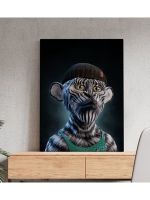 Bk Gift Fantastic Tasarımlı Kanvas Tablo-5 50X70CM Ev Dekorasyonu, Ev Hediyesi