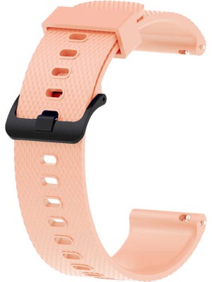 Bulut E-Ticaret Galaxy Watch 42MM Krd-46 20MM Uyumlu Kordon Blt Pembe Açık