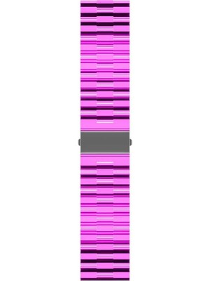 Bulut E-Ticaret Galaxy Watch Active 2 40MM Uyumlu Krd-27 20MM Kordon Blt Pembe