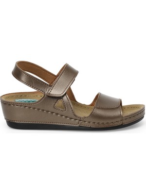 Polaris 162567.Z2FX Bronz Kadın Sandalet