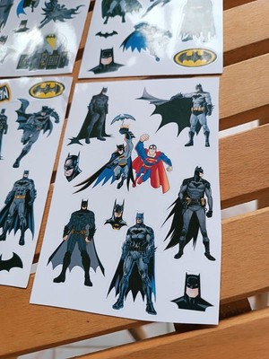 EyER Shoping Batman Etiket Planlayıcı Telefon Sticker Set