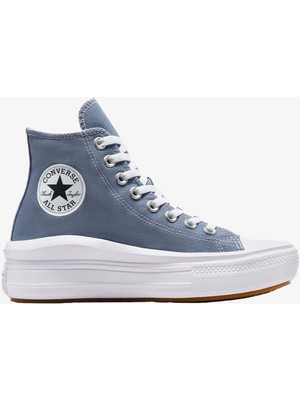 Converse Chuck Taylor All Star Move Kadın Mavi Sneaker A06500C