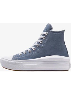 Converse Chuck Taylor All Star Move Kadın Mavi Sneaker A06500C