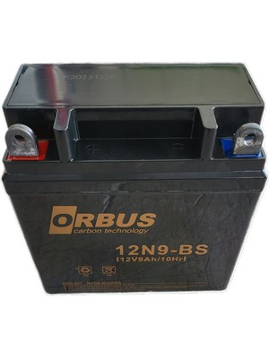 Orbus Akü 12V 9AH Amper Yb9-Bs Motorsiklet Aküsü