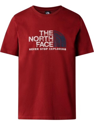 The North Face M S/s Rust 2 Tee Erkek T-Shirt NF0A87NWPOJ1