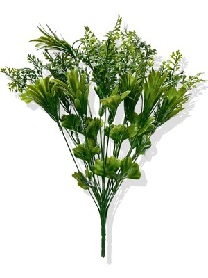 Cihan Çiçekçilik Yapay Çiçek Lux Yoğun Yaprak Yeşillik Demeti 50 cm