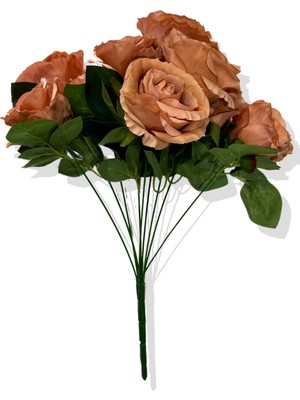 Cihan Çiçekçilik Yapay Gül Demeti 9 Dal 45 cm