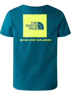 The North Face B S/S REDBOX TEE (BACK BOX GRAPHIC) Erkek Çocuk Tişört NF0A87T5YAO1