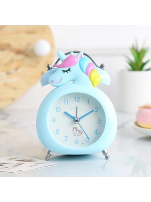 Keyfim Shop Dekoratif Masa Üstü Unicorn Çalar Saat