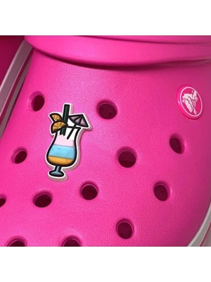 Paqpa 1160 Crocs Terlik Süsü Jibbitz Rainbow Kokteyl