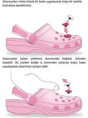 Paqpa 1163 Crocs Terlik Süsü Jibbitz Şemsiye