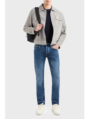 Emporio Armani J75 Slim Fit Düşük Bel Jeans Erkek Kot Pantolon 3D1J75 1D01Z 0942