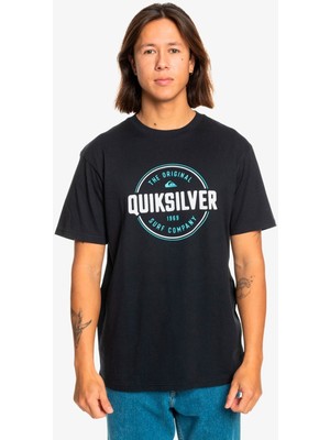 Quiksilver Circle Up Erkek Tişört EQYZT07680-10010 EQYZT07680-10010001