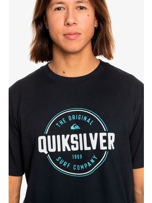 Quiksilver Circle Up Erkek Tişört EQYZT07680-10010 EQYZT07680-10010001