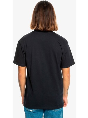 Quiksilver Circle Up Erkek T-shirt EQYZT07680-10010 EQYZT07680-10010001