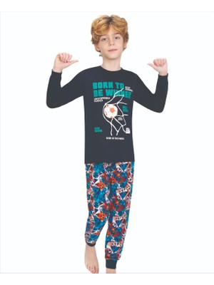 Weweus Erdem Weweus Lacivert Erkek Çocuk Pijama Takımı 700
