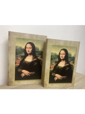 Şirinler Dekoratif Kitap Kutu Seti 2 Li Set Monalisa