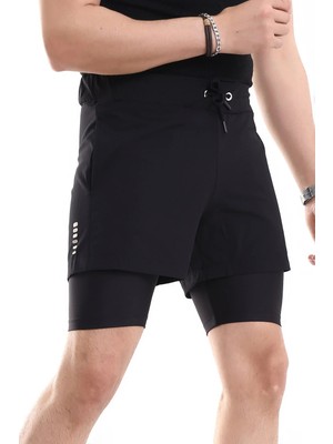 Zula Moda Erkek Taytlı Spor Şort / Men's Athlete Tıghts Shorts