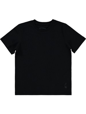 Civil Boys Erkek Çocuk Tişört 10-13 Yaş Siyah