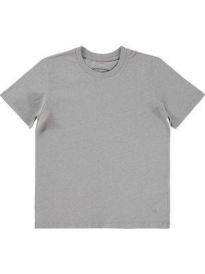 Civil Boys Erkek Çocuk Tişört 10-13 Yaş Gri