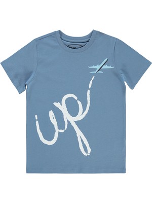 Civil Boys Erkek Çocuk Tişört 6-9 Yaş Indigo