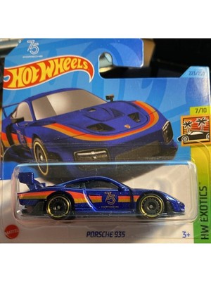 Hot Wheels Porsche 935 Tekli Model Araba Koleksiyonluk 7/10 Eğlenceli Tasarım ve Dayanıklı Yapı