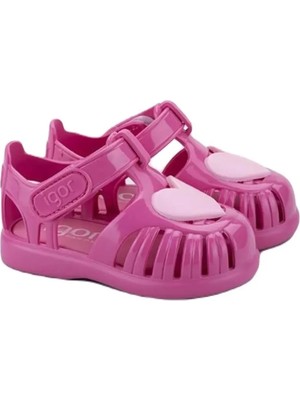 Igor S10310-007 Tobby Gloss Love Çocuk Sandalet