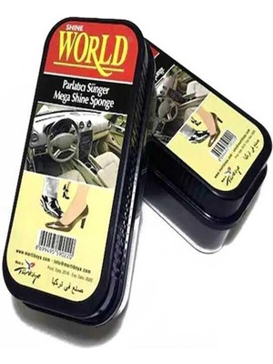 Single Sword Sungeri Parlatıcılı Boya Süngeri- Ayakkabı Parlatıcı- Lastik Parlatma