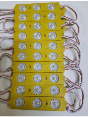 Garra 10 Adet 1.5 Watt Amber Modül LED 2835 Mercekli
