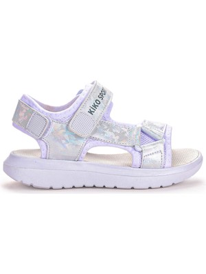 Kiko Kids 333 Hologram Cırtlı Kız Çocuk Sandalet Ayakkabı