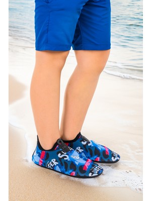 Kiko Kids Surfer Havuz Plaj Erkek Çocuk Deniz Ayakkabısı 7561