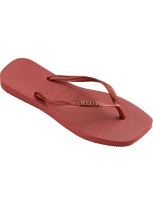 Havaianas Square Logo Metallic Mahogany 4148257-5416