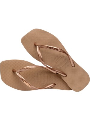 Havaianas Square Logo Metallic Rose Gold/rose Gold 4148257-5282